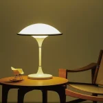 Retro Flying Saucer Table Lamp Bedroom Bedside Study Floor Lamp Creative Atmosphere Floor Lamp Living Room Decorative Lamps 2