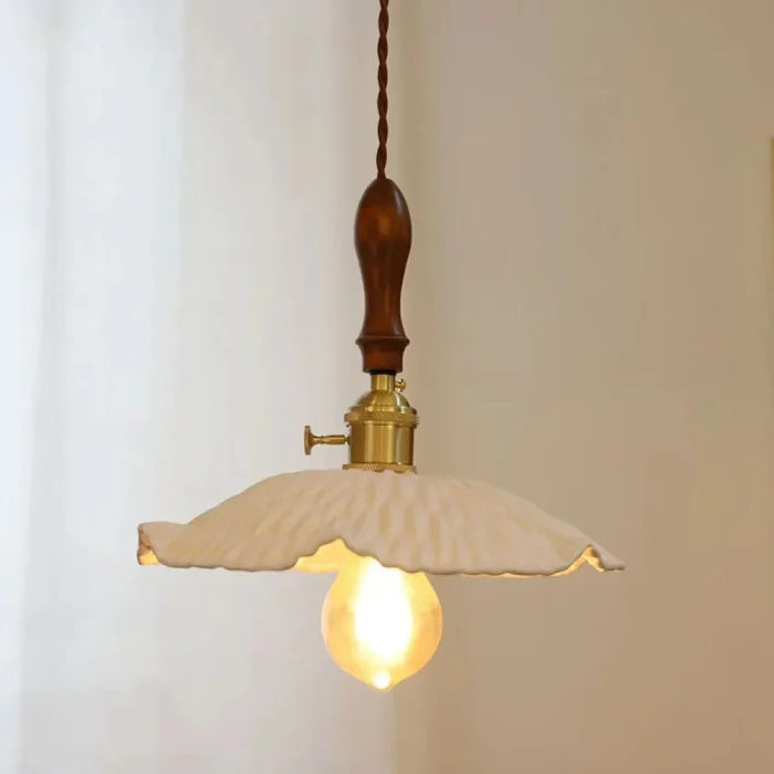 Ceramic Pendant Light for Kitchen Dining Room Restaurant Hanging Lamp Modern Ceiling Chandelier Home Indoor Bedroom Living Room 4
