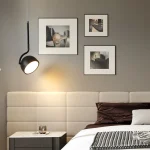 Modern Simple Rotating Chandelier Bedroom Bedside Personalized Creative Chandelier Nordic Style Room Chandelier 2