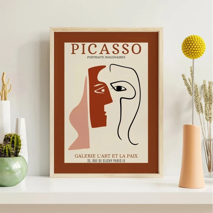 Trendy Gallery Wall Exhibition Matisse Picasso Museum Bauhaus Wall Art Canvas Painting Posters For Living Room Home Decor 3