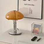 Nordic Modern Table Lamp Retro Bedroom Living Room Pumpkin Lamp Study Bedside Table Lamp Atmosphere Lamps 3