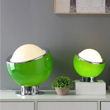 Table Lamp Apartment Bedroom Bedside Study Reading Decorative Lamp Desk Lamp Floor LampsStained Glass Planet 2