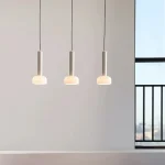 Nordic Simple Bedroom Bedside Lamp Living Room Sofa TV Background Wall Restaurant Bar Glass Chandelier 1