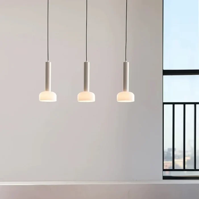 Nordic Simple Bedroom Bedside Lamp Living Room Sofa TV Background Wall Restaurant Bar Glass Chandelier 1