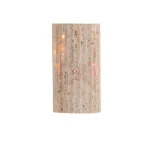 Striped Yellow Travertine Outdoor Wall Lamp Waterproof Staircase Courtyard Decorative Lamp Outdoor Balcony Bathroom Light 5