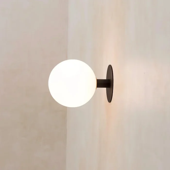 Simple Glass Wall Lamp LED Living Room Aisle Corridor Lamp Restaurant Stairwell Atmosphere Decorative Wall Lamp 1
