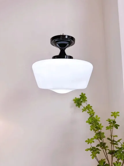 Retro French Simple Balcony Aisle Lights Entrance Corridor Villa Ceiling Lights Bedroom Decorative Lights 2