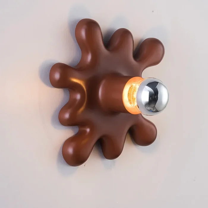 E14 Sunflower Wall Lamp Creative Bedroom Bedside Corridor Balcony Living Room Background Wall Lamp Interior Decoration Lamps 2