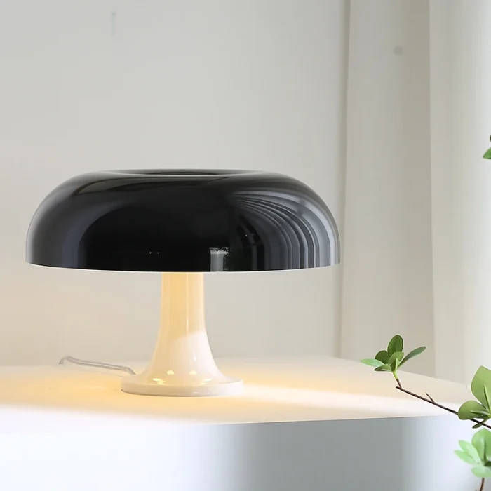 E14 Mushroom Table Lamp Bedroom Bedside Lamp Indoor Atmosphere Lamp Living Room Decoration Table Lamp Reading Lamp 4