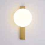 Nordic Bedroom Bedside Lamp Wall Lamp Simple LED Round Staircase Lighting Balcony Aisle Corridor Light 6