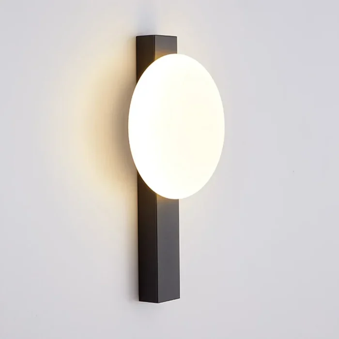 Flat Ball Wall Lamp Minimalist Bedroom Bed Wall Lamp Modern Living Room Background Wall Lamp Hotel Aisle Lamp for Home 1