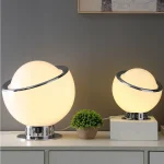 Table Lamp Apartment Bedroom Bedside Study Reading Decorative Lamp Desk Lamp Floor LampsStained Glass Planet 3