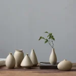 Nordic Ceramics Mini Vase Home Decoration Accessories Living Room Desktop Flower Arrangement Wedding Vases for Table Decorations 2