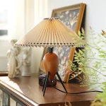 Modern Decorative Umbrella Lamp Table Lamp Bedroom Bedside Living Room Study Decoration Modern Lamp 2