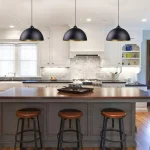 Retro Industrial Pendant Light Shade Nordic Black Metal Cage Lighting Fixture Iron Loft Kitchen Vintage Adjustable Hanging Lamps 3