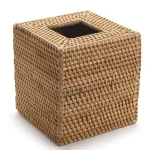 Handmade Rattan Weaving Tissue Case Napkin Holder For Living Room Table Tissue Boxes Container Home Car Papers Dispenser Holder 4