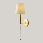 Light Luxury Crystal Wall Lamp Bedroom Bedside Lamp LED All-copper Living Room Background Wall Staircase Aisle Lamp 2
