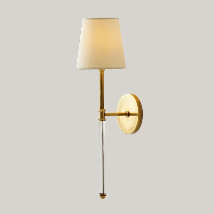 Light Luxury Crystal Wall Lamp Bedroom Bedside Lamp LED All-copper Living Room Background Wall Staircase Aisle Lamp 2