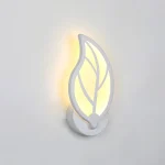 minimalist Leaf Wall Lamp living room study corridor courtyard lights acrylic LED wall light Bedroom bedside Decor Night Light 4