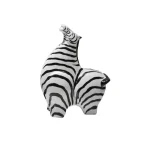 Creative resin zebra statue animal decoration desk decoration figurines home decoration accessories office crafts gifts 5