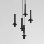 Nordic Creative Bedroom Bedside Lamp Personality Simple Bar Restaurant Cafe Terrazzo Retro Small Chandelier 2