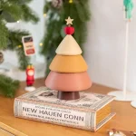 Nordic Ins Plastic Christmas Tree Shape Jewelry Storage Ornaments Living Room Bedroom Desktop Pen Holder Crafts Christmas Gifts 3