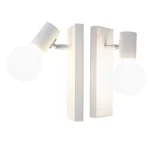 Modern Led Iron Wall Lamp Indoor Lighting Fixture Sconce Corridor Aisle Hall Bedroom Kitchen Rectangular Base Decorative Lights 2