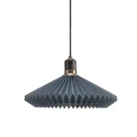 E27 Retro Restaurant Bar Decorative Chandelier Living Room Bedroom Pleated Chandelier 4