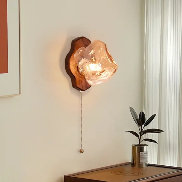 Bedside Wall Lamp Retro Bedroom Decoration Wall Lamp Living Room Study Background Wall Atmosphere 4