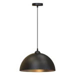 Retro Industrial Pendant Light Shade Nordic Black Metal Cage Lighting Fixture Iron Loft Kitchen Vintage Adjustable Hanging Lamps 2