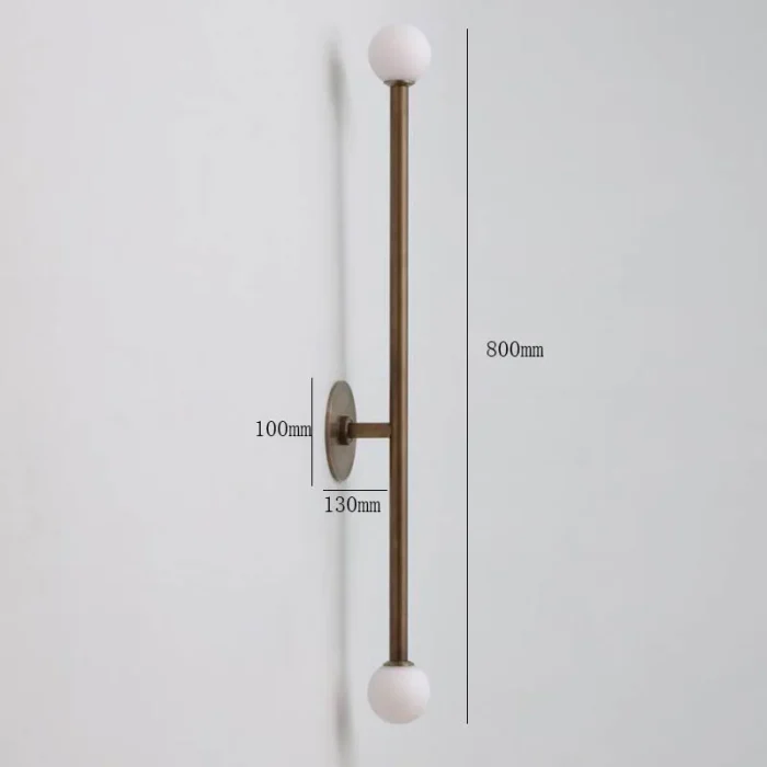 Nordic Minimalist Linear Wall Lamp Bedroom Bedside Background Wall Hallway Stairwell Decorative Wall Lamp 5
