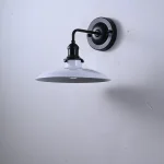 Retro Bedroom Wall Lamp American Living Room Restaurant Cafe Corridor Outdoor LED Wall Lamp 2
