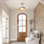 Retro Single-head Ceiling Lamp Balcony Lamp Entrance Aisle Ceiling Lamp Indoor Creative Decorative Lamps 2
