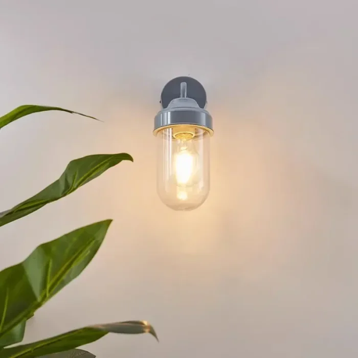 Outdoor LED Wall Light IP65 Waterproof and Moisture-proof Garden Light Balcony Corridor Corridor Rust-proof Household Wall Lamp 4
