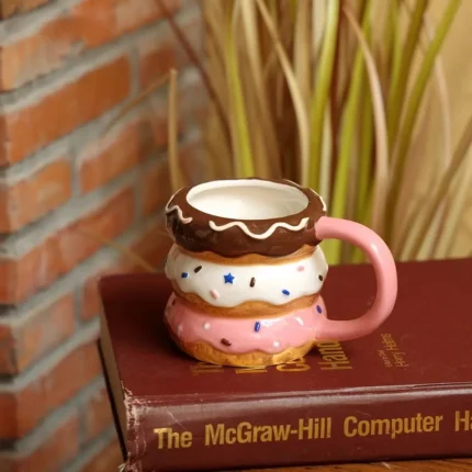 Nordic Ins Ceramic Snowman Shape Mug Ornaments Living Room Bedroom Kitchen Dining Table Water Cup Milk Cup Crafts Christmas Gift 1