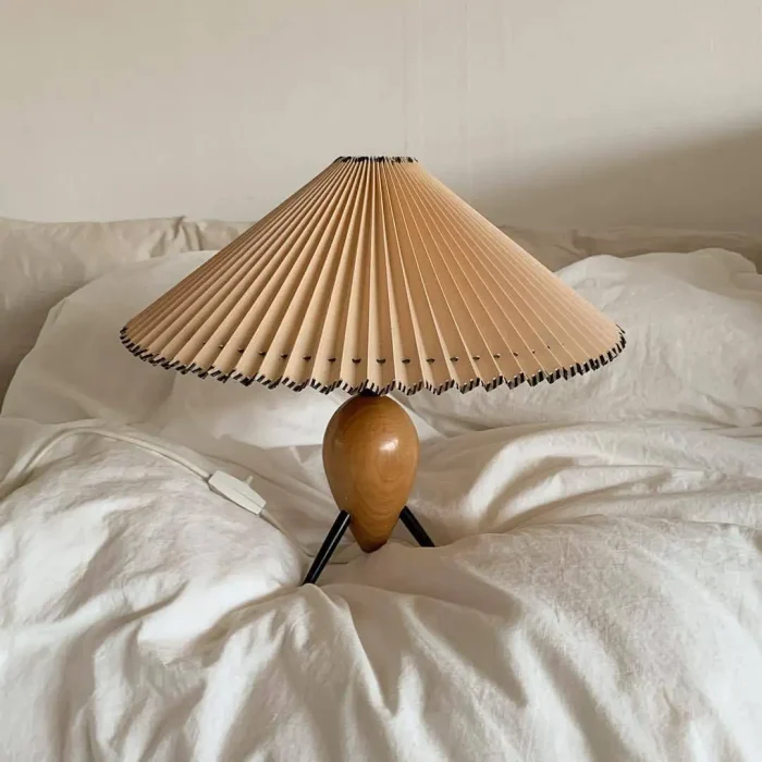 Modern Decorative Umbrella Lamp Table Lamp Bedroom Bedside Living Room Study Decoration Modern Lamp 3