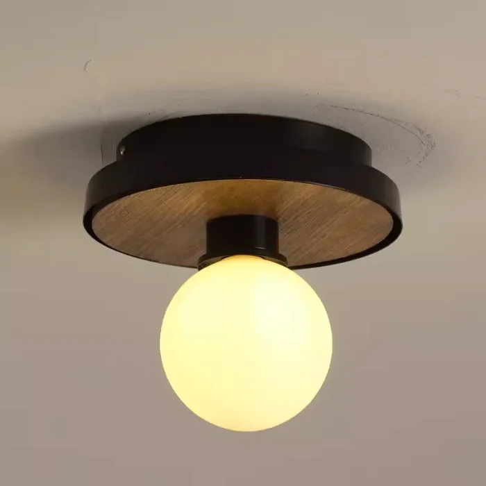 Retro Balcony Ceiling Lamp American Simple Bedroom Room Decorative Lamp Entrance Creative Light 1