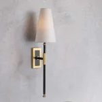 New Retro Copper Cloth Wall Lamp LED Wall Light Simple Reading Light Villa Bedroom Bed Corridor Living Room Decorative Light 1