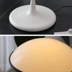 LED Floor Lamp Living Room Study Room Lamp Reading Light Acrylic White Bedroom Bedside Lamp Simple 6
