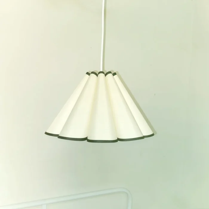 Chandelier shade fabric petals 1