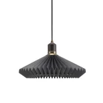 E27 Retro Restaurant Bar Decorative Chandelier Living Room Bedroom Pleated Chandelier 5
