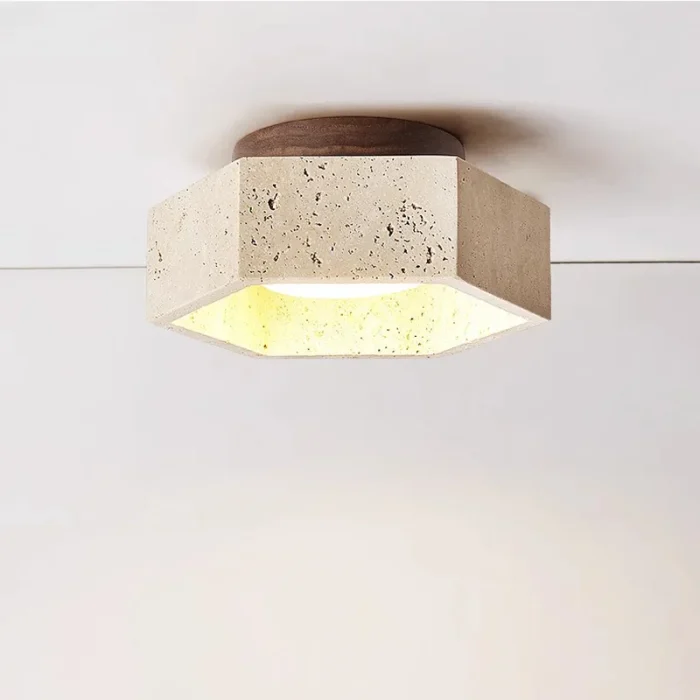 Cream Modern Living Room Exposed Downlight Cloakroom Decorative Lamp LED Balcony Entrance Aisle Corridor Ceiling Lamp 4