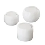 Lunar Texture Candle Jar Silicone Molds For DIY Concrete Plaster Pottery Candle Holder Cup Cement Molds Candle Making Supplies 6