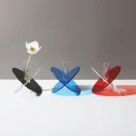 Nordic Colorful Acrylic Vase Ins Wind Decoration Art Simple Living Room Soft Decoration Flower Arrangement Water Accompany 3