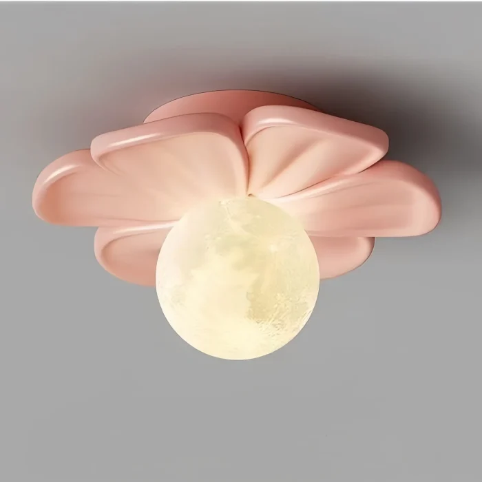 Aisle Light Cream Style Flower Balcony Entrance Light Modern Simple Cloakroom Ceiling Light Children's Room Decorative Lights 2
