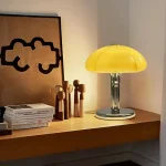 Nordic Modern Table Lamp Retro Bedroom Living Room Pumpkin Lamp Study Bedside Table Lamp Atmosphere Lamps 5