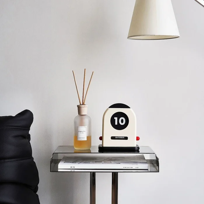 Nordic Style Designer Wooden Retro Calendar Creative Perpetual Calendar Desk Calendar Ornaments 6