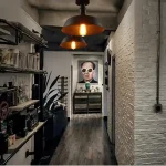 American retro industrial simple bedroom balcony pot cover ceiling lamp personality creative bar restaurant decor iron art lamp 4