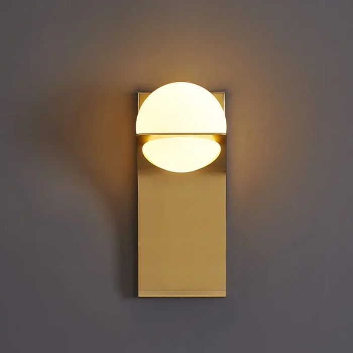 Spherical Wall Lamp Bedside Atmosphere Lamp Indoor Bedroom Living Room Lamp Nordic Staircase Aisle Background Wall Lamp 2