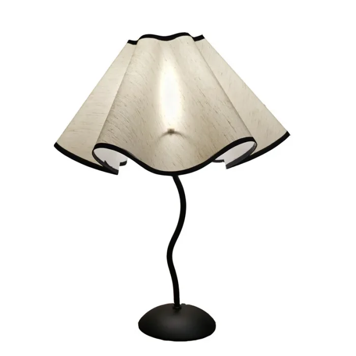 Creative Handmade Petal Lampshade Fabric Cover Bedside Table Lamp Bedroom Chandelier Decoration Bedside KD Lampshade 3